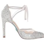 Betsey Johnson Iris Rhinestone Pumps, Size 7.5M New in Box $129 Photo 3