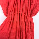 Natori NWT  Summer Texture Eyelet Dress Mandarin Orange Size 10 NEW $795 Photo 3