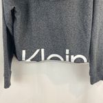 Calvin Klein CK Performance Dark Gray Cropped Logo Hoodie Women’s Size Small Photo 7