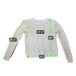 Madewell Textured Knit Crewneck Sweater XS Soft Blush Neutral – Quiet Luxury Photo 9