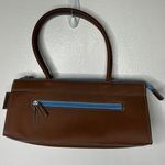 American Vintage vintage y2k 2000s Brown and blue shoulder bag Photo 1