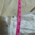 ASOS NWT  Yaura Plus one-shoulder satin drape maxi dress in champagne gold Photo 10