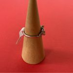 Bomb Party RBP7444 “Classically Yours” Smokey Topaz CZ on Rhodium Sz 9 Ring NWT Photo 2