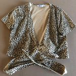 Adika Leopard Wrap Top Photo 0