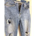 Free People ‎ Women's Distressed Button Fly Skinny Jeans Size 26 Ripped Denim Photo 1