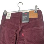 Levi's Premium Ribcage Straight Ankle High Rise Jeans Decadent Chocolate W23L29 Photo 8