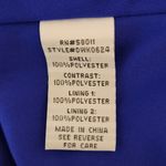 Sangria Sleeveless Blue Maxi Dress with Pleated Skirt Size 6 NWT Photo 10