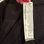 ZARA  Trafaluc Black Long sleeve Bodysuit Draped V-neck Snap Closure Size Small Photo 4