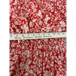 Universal Threads Universal Thread Red Floral Maxi Dress Cut Out Back Slit Cottagecore Sundress S Photo 4