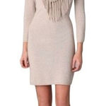 Alice + Olivia  Cashmere Sweater Dress with Scarf Photo 0