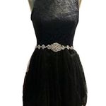 B Darlin B. Darlin Women's Junior Black Sleeveless Prom, Party, Formal, Wedding Dress - Photo 2