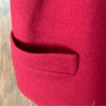 Ann Taylor  Vintage Red Wool Vest Photo 5