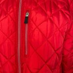 Lands' End Jacket- Winter Coat- Vibrant Red- Zippered jacket with side pockets Photo 1
