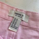 Forever 21 Pink High Rise Jean Shorts  Photo 3