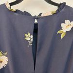 Baltic Born  Karalie Maxi Dress in Navy Blue Floral Size S NWOT FLAWED Photo 11