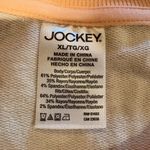 Jockey Women's Long Sleeve Pullover French Terry Crew Neck Sweatshirt NWT Orange Size XL Photo 8