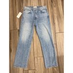NWT SLVRLAKE London High Rise Straight Jeans in Heartache Sz 31 $339 Blue Photo 3