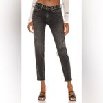 MOUSSY VINTAGE Lenwood Distressed Skinny Ankle Jeans Washed Black Size 25 Photo 11