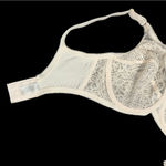 Wacoal Vintage  #85123 Lace Underwire Bra 32DD Ivory Cream Made In USA Photo 5