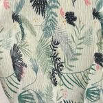 Foxiedox New Lace Ruffle Printed Cropped Strapless Jumpsuit Green Petite Size XS Photo 10