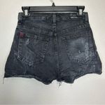 Urban Outfitters BDG girlfriend high rise black distressed shorts size 25 Photo 4