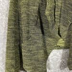 BB Dakota Jack Women’s Green & Black Faux Leather Patch Open Blazer - Size Small - Modern Photo 2