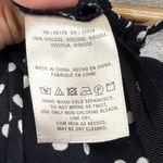 Maeve Polka Dot Finley Jumpsuit Wide Leg Drawstring Black Size US 0 UK 4 Photo 4