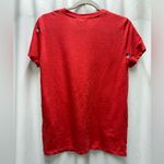 Lucky Brand  Women's Heart Flag Embroidered T-Shirt, size S NWT Photo 1