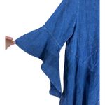 NWT Gretty Zueger Asymmetrical Denim Tunic Top 100% Cotton WOMEN’S SIZE SMALL Blue Photo 1