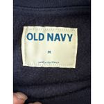 Old Navy Navy Blue Santa The More The Merrier Graphic Sweatshirt Women's Medium Photo 2