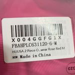 HUUSA 2 Piece Sexy Sleeveless Slim Bodycon Tank Tops and High Waist Skirt Set Pink Size M Photo 7