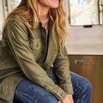 Faherty ππ Savannah Cotton Overshirt Jacket~ Fatigue Green XS NWT Photo 10