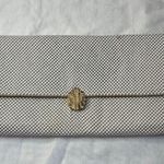 Whiting & Davis Vintage  White Chain Mail Clutch Bag Photo 1