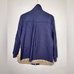 Veronica Beard RARE  Halbert Zip Up Wool Blend Quilted Coat Navy Size XS Photo 3