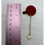 Unique Ping Pong Paddle Pin Red Enamel Paddle Backpack‎ Hat Brooch Table Tennis Photo 3