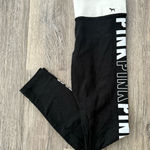 PINK - Victoria's Secret  Leggings Black Photo 0