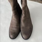 BORN Soft Leather Tall Taupe Fall Riding Style Boots Size 8 Gray Photo 7