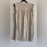 Rosemarine 100% linen ruffle sleeve dress tan size XL Photo 6