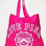 PINK - Victoria's Secret VICTORIA’S SECRET PINK Canvas Tote Bag Photo 0
