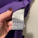 NWT Marc Cain collar soft short sleeve t purple sz‎ 4 Photo 3