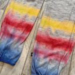 Terez  women's small gray tie-dyed jogger sweatpants MSRP $96 Photo 4