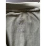 Danskin  Active Tank Top Olive Green‎ Sleeveless Zip Up Athletic Large Photo 4