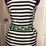 Boohoo NWT  Neon Beaded Striped Mini Dress 8 Photo 0