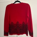 Charter Club  100% Cashmere Lace Print Cardigan Photo 7