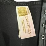 Ann Chery Colombia Latex Hook and Eye Shapewear Corset in Black, Size 38 Black Photo 2