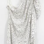 Mac Duggal 10738 White One Shoulder Asymmetric Crystal Embellished Mini Dress 8 Photo 2