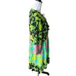 Johnny Was  Miramar Tiered Mini Dress Silk Floral Colorful Womens Xsmall NWT Photo 2