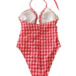 Wild Fable NWT--WOMENS RED AND WHITE KEYHOLE ONE PIECE-SIZE XXS Gorgeous red and white check swimsuit, high leg, brand new with tags Photo 6
