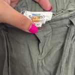 Cali 1850  green linen blend size medium, inseam 28 1/2” Photo 3