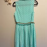 Forever 21 Teal Poka dot Dress Photo 6